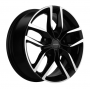 Легковой диск Khomen Wheels KHW1708 6,5x17 5x114,3 ET40 64,1 Black-FP