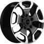 Легковой диск Khomen Wheels KHW1725 6,5x17 5x139,7 ET40 98,5 Black